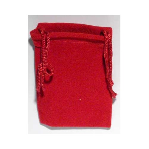 Red Velveteen Mojo Bag for Spells