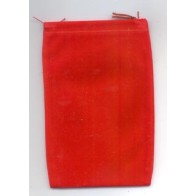 Bolsa de Terciopelo Rojo para Magia y Hechizos