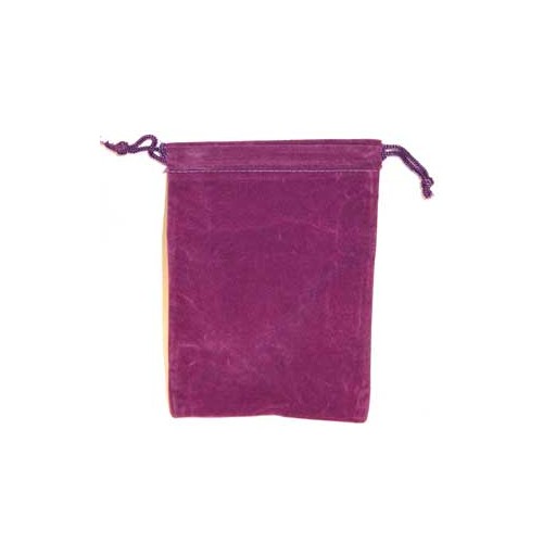 Purple Velveteen Bag