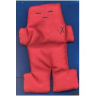 5" Red Voodoo Doll for Attraction and Success