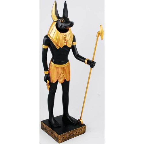 Anubis Egyptian God Statue 12-inch