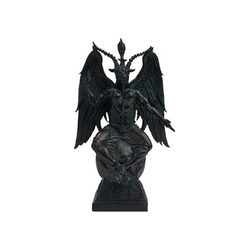 Estatua de Baphomet de 14.5\" para Decoración Espiritual