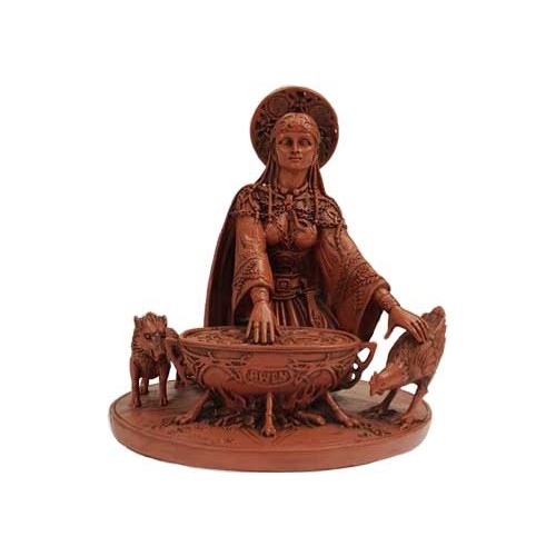 Cerridewen Goddess Figure for Altar