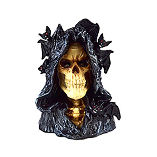 6.5" Grim Reaper with Glowing LED Eyes