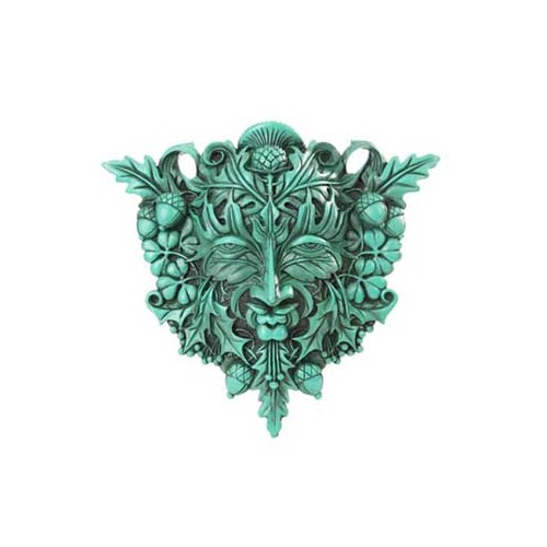 Detailed Greenman Wall Plaque for Nature Lovers