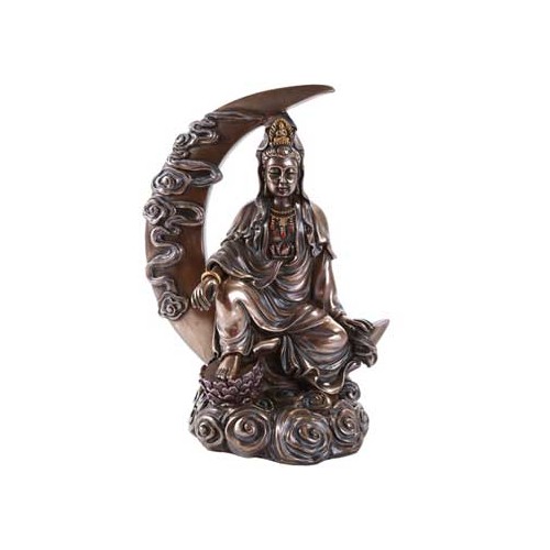 8 1/4 Kuan Yin Statue for Meditation