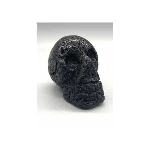 1.5 Inch Lava Skull for Spiritual Connection