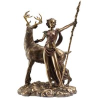 Moon Goddess Diana Figurine