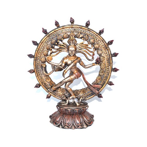 9" Shiva Nataraja Statue for Spiritual Decor