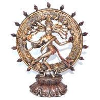 Estatua de Shiva Nataraja 9\" para Decoración Espiritual