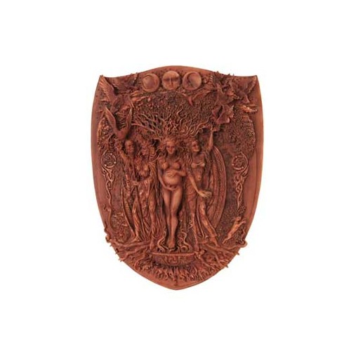 Triple Goddess Wall Plaque Decoration