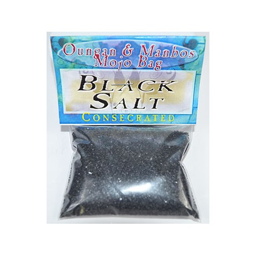 Consecrated Black Salt for Protection and Magical Work