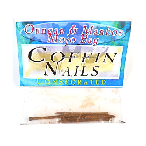 Consecrated Coffin Nails for Ritual Use