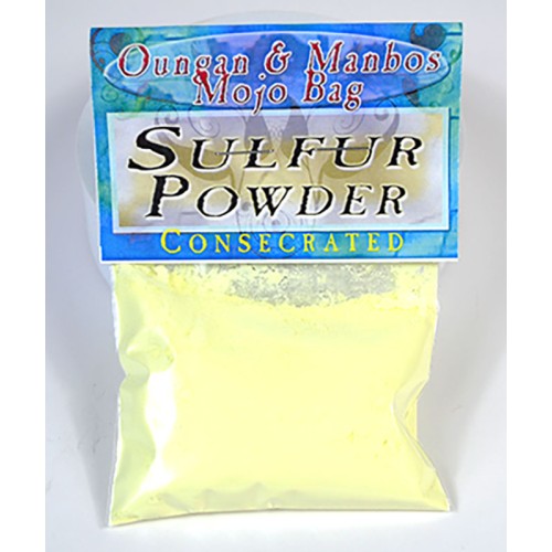 Consecrated Sulfur Powder for Spiritual Protection