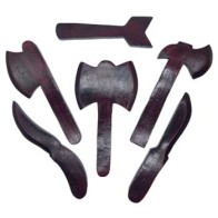 6 Wooden Ritual Tools for Shango