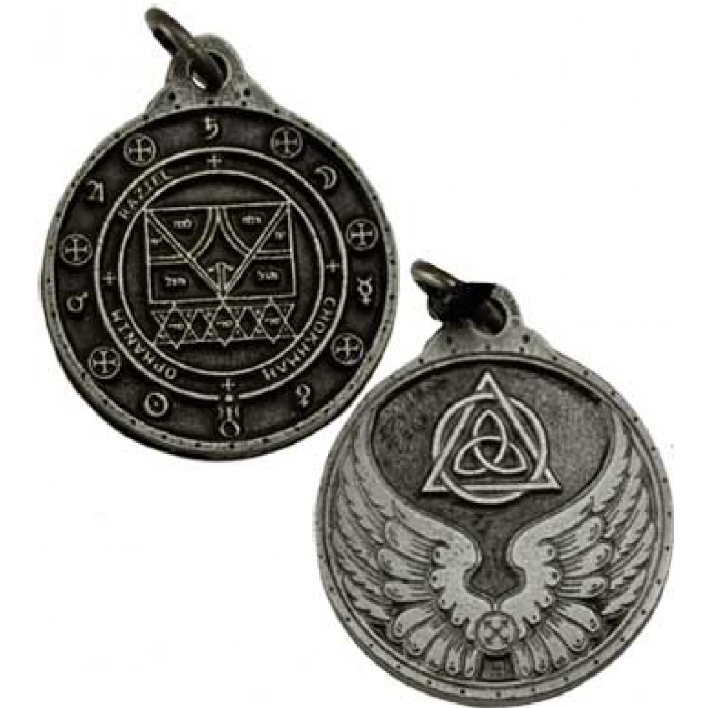 Raziel Talisman in Silver: Arcane Protection