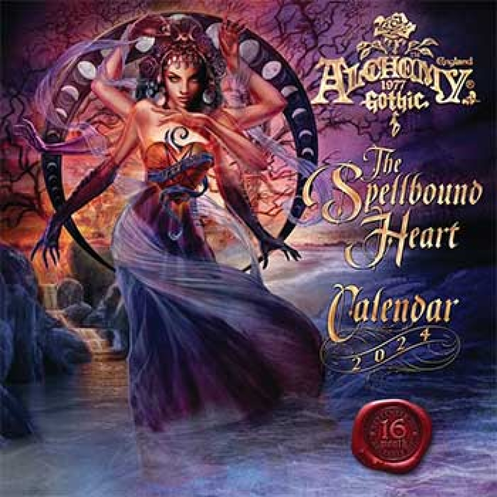 2024 Alchemy Gothic Calendar by Llewellyn