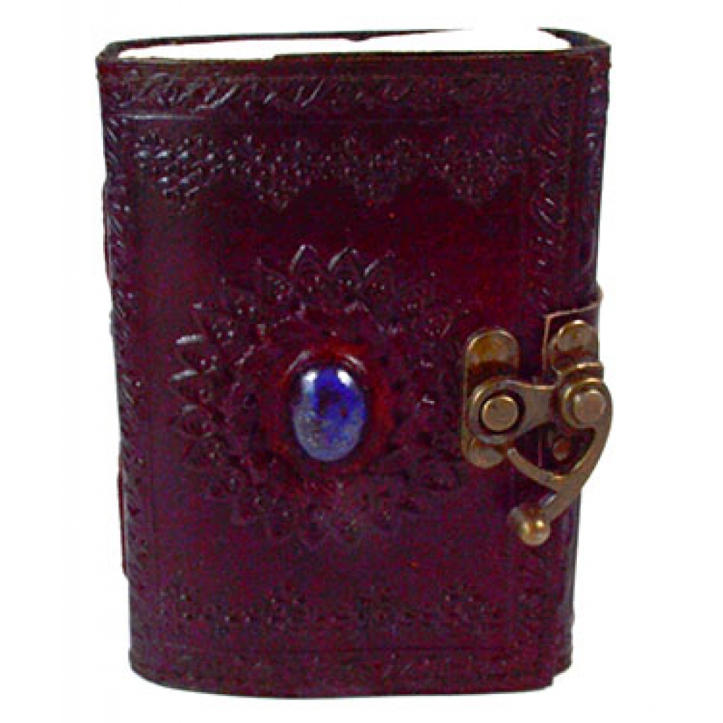 Lapis Sun Leather Blank Journal with Latch