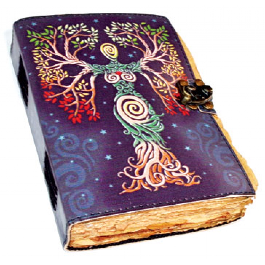 Goddess Journal in Aged Leather - 240 Pages