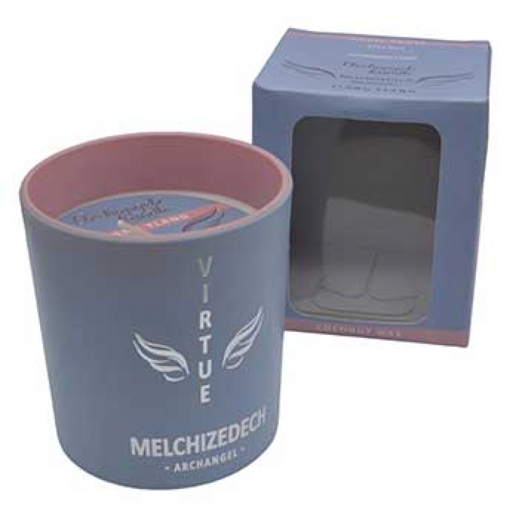 22 hr Melchizedech Virtue Candle - Archangel Illuminating Peace