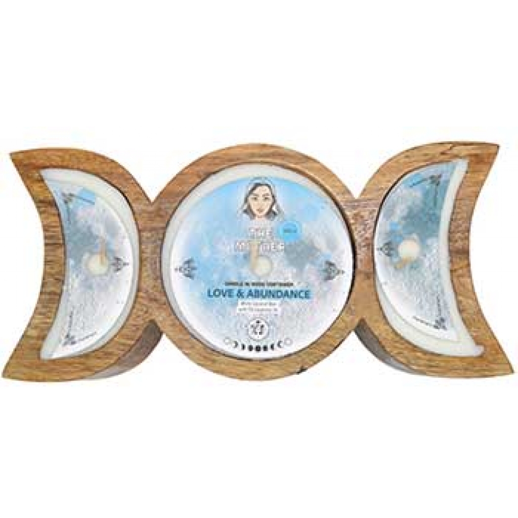 60 Hour Mother Love & Abundance Triple Moon Candle