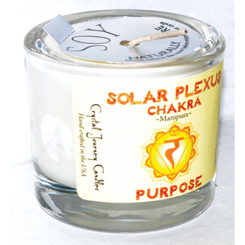 Solar Chakra Soy Votive Candle