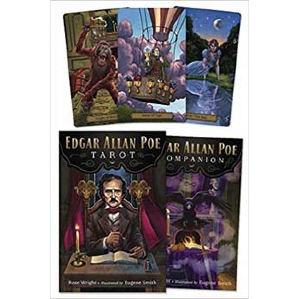 Edgar Allan Poe Tarot Deck & Book - By Wright & Smith