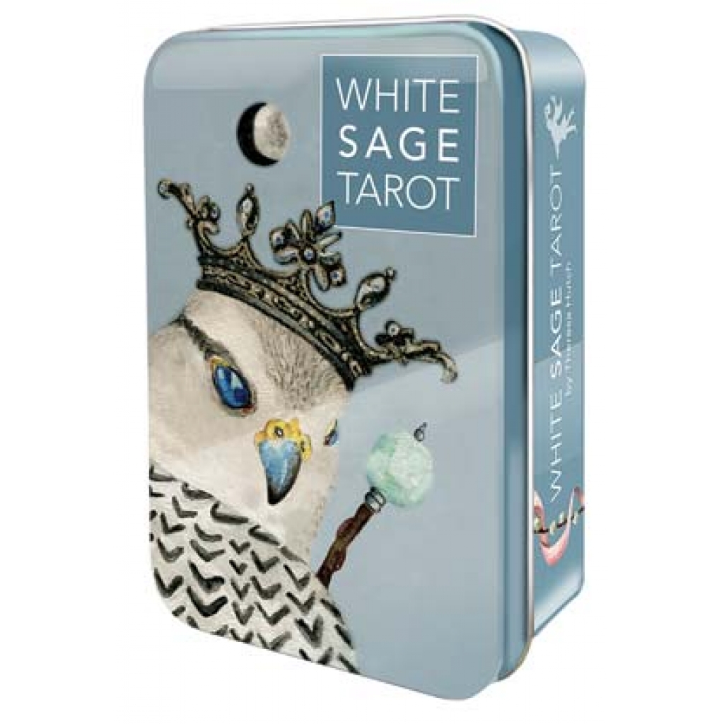 White Sage Tarot in a Tin - Clarity and Flow