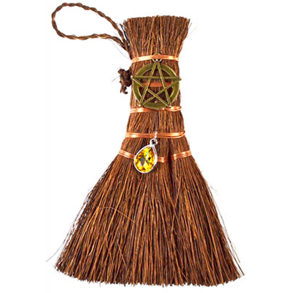 Pentagram Altar Broom - 8