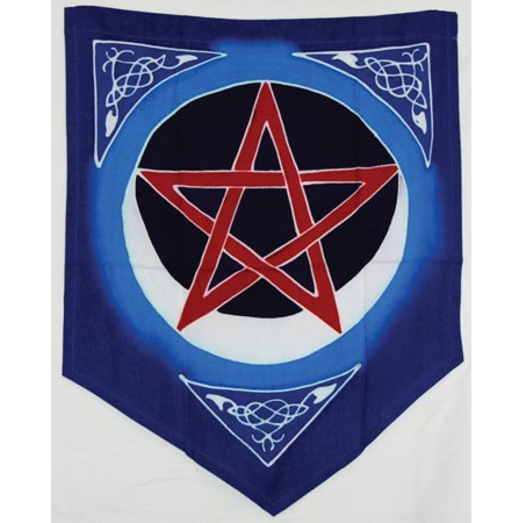 Mystical Pentacle Moon Pennant - 18