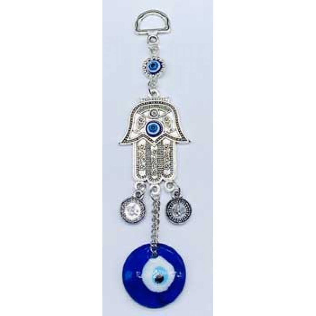 Fatima Hand Evil Eye Wall Hanging - 6 1/2