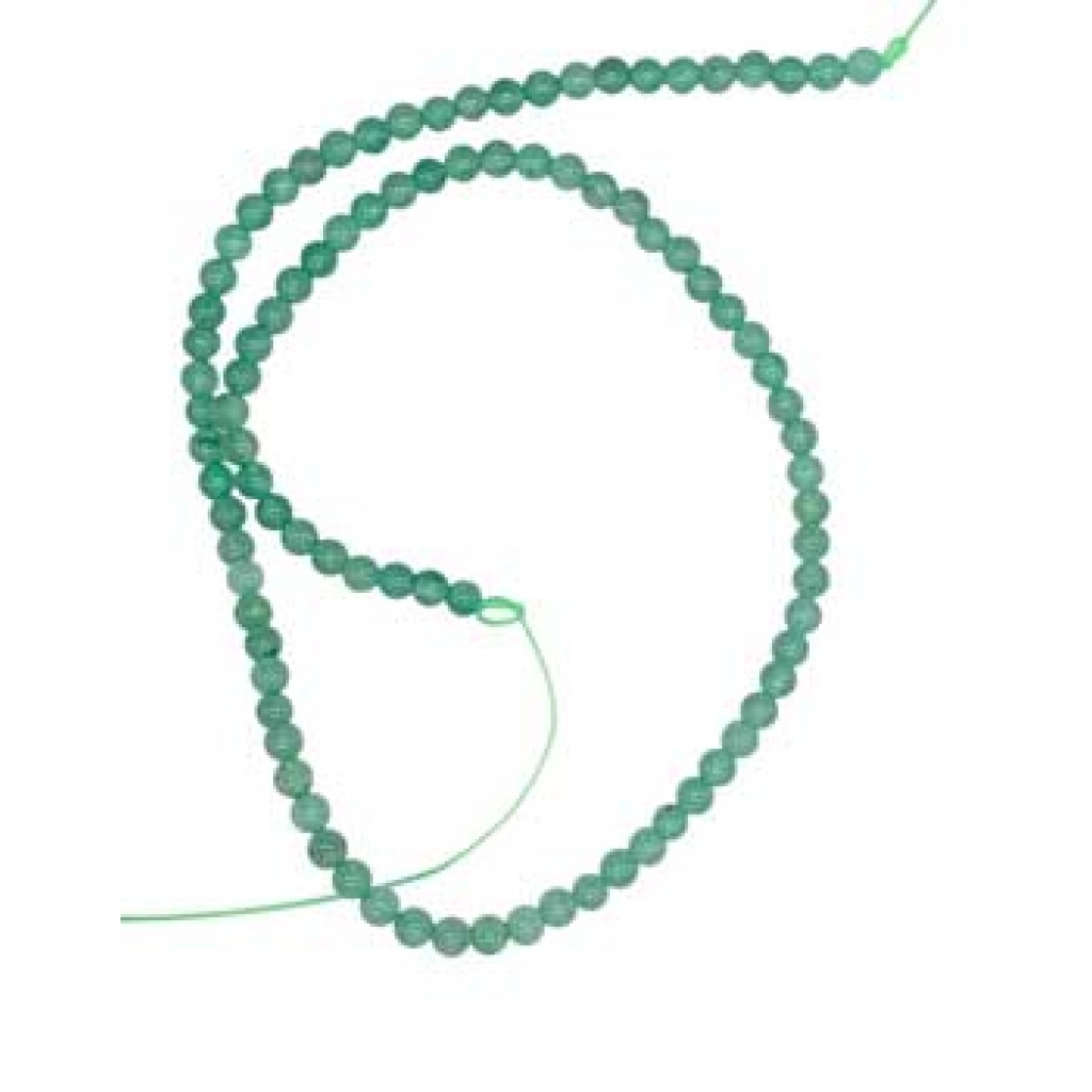 4mm Green Aventurine Gemstone Beads