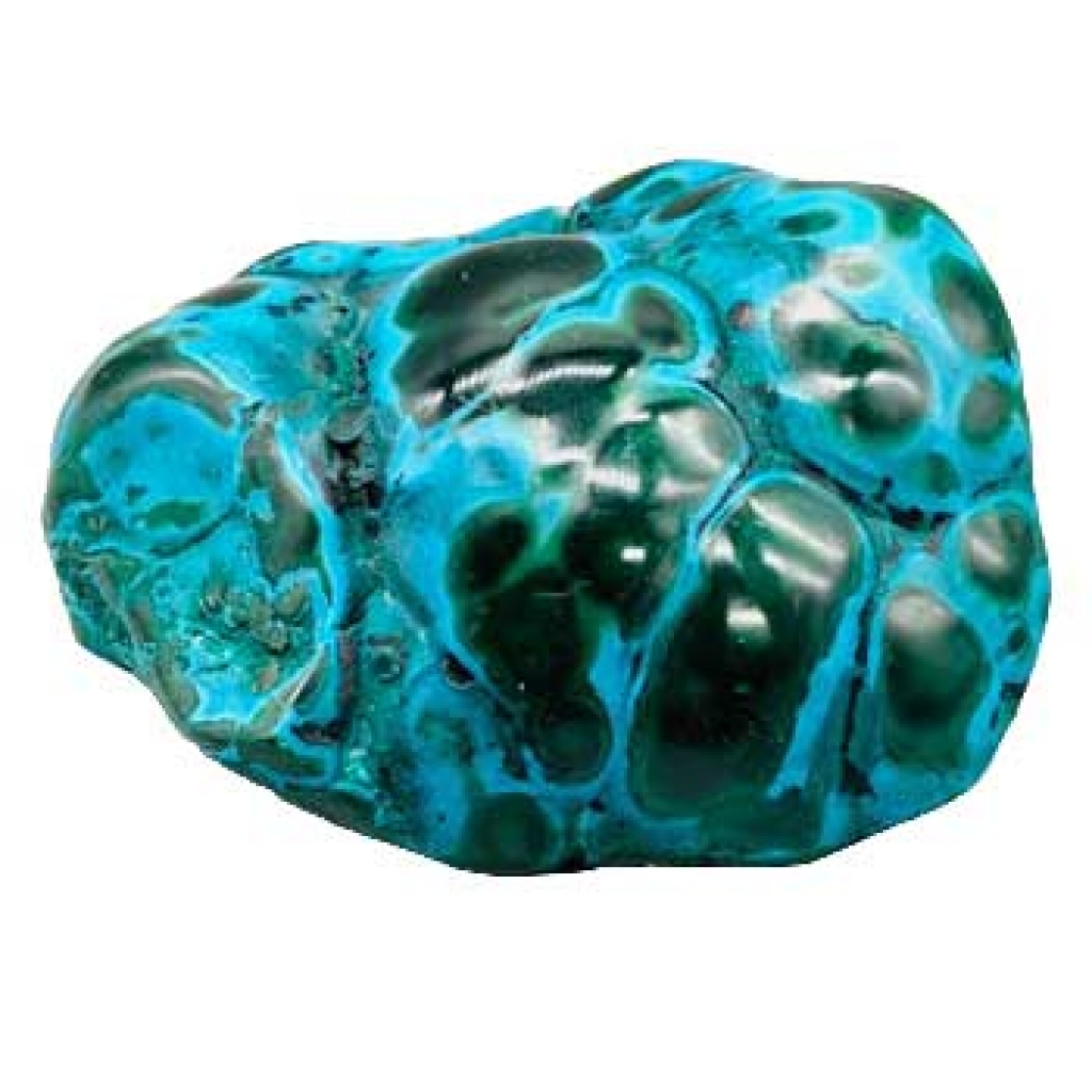 Chrysocolla/Malachite Free Shape Stone (1.3-1.6lbs) - Emotional Healing