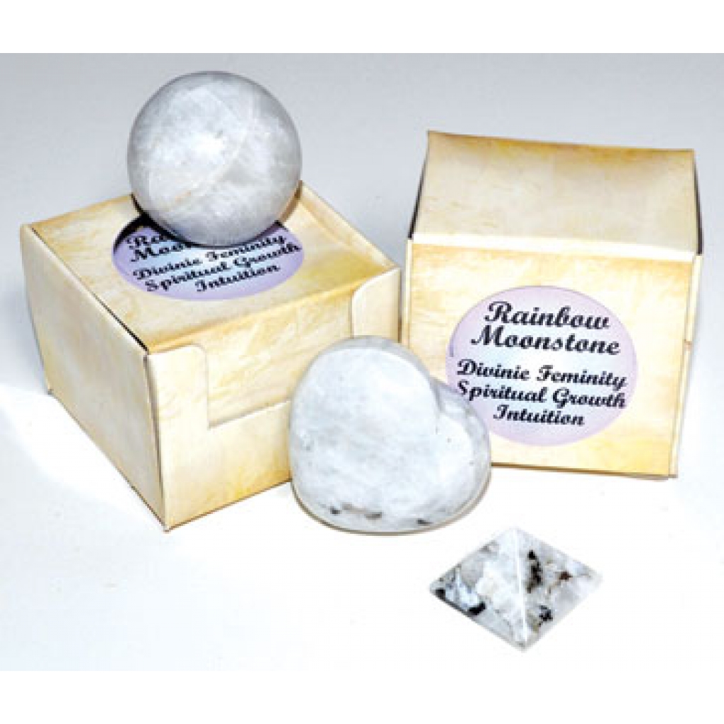 Rainbow Moonstone Gift Box (Set of 12) - Intuitive Connection