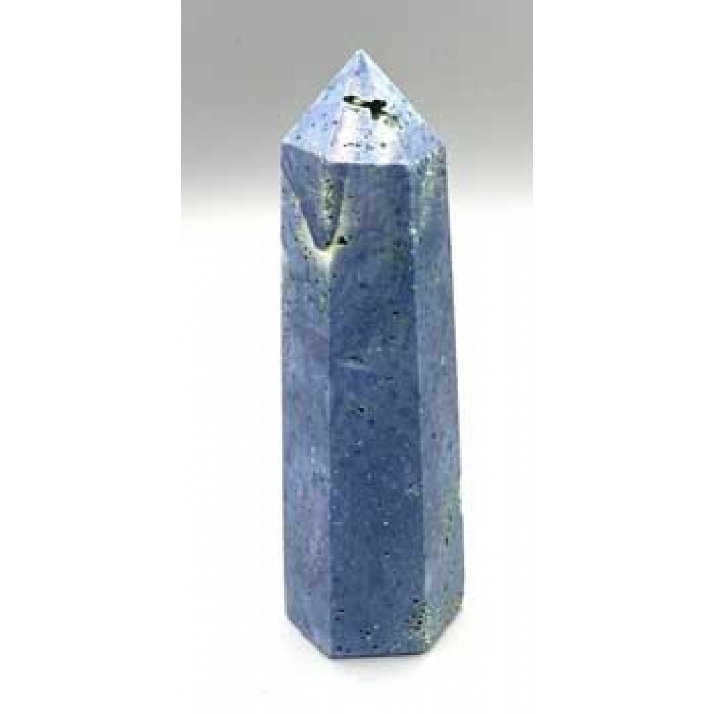 Unique Blue Stone Obelisk - Approximately 3 Inches for Calm Energy