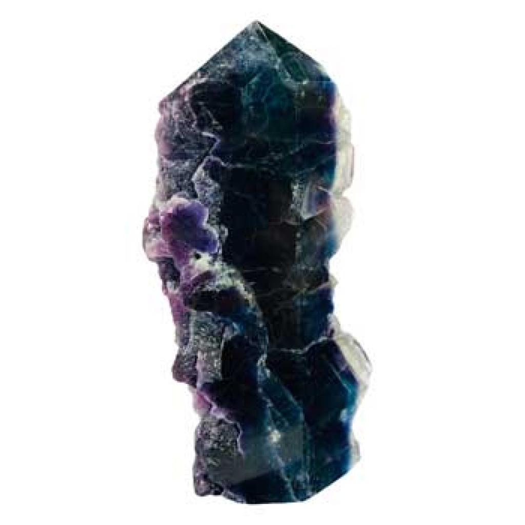 Natural Fluorite Obelisk - Approx. 3.5 lbs