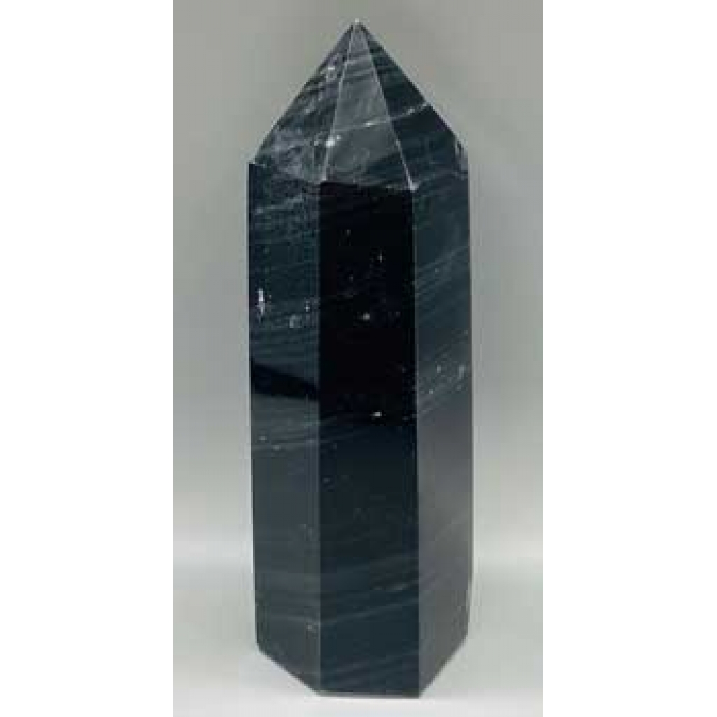 Black Obsidian Obelisk: Grounding and Protection