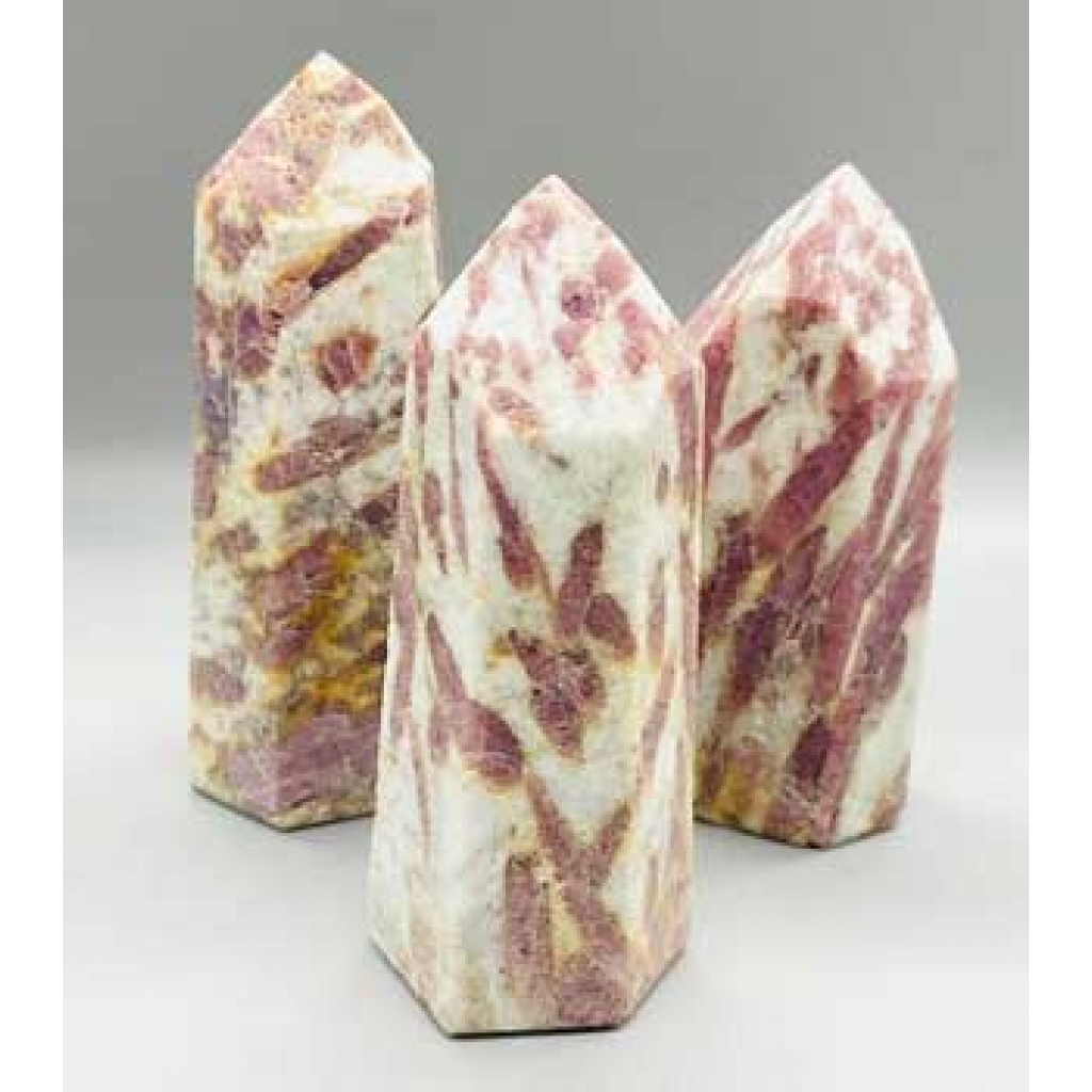 1-1.3# Rubellite Polished Obelisk