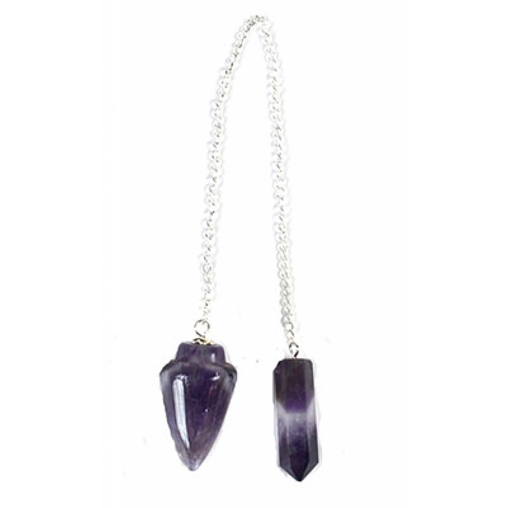 Amethyst Pendulum with Amethyst Point: A Sophisticated Tool for Divination