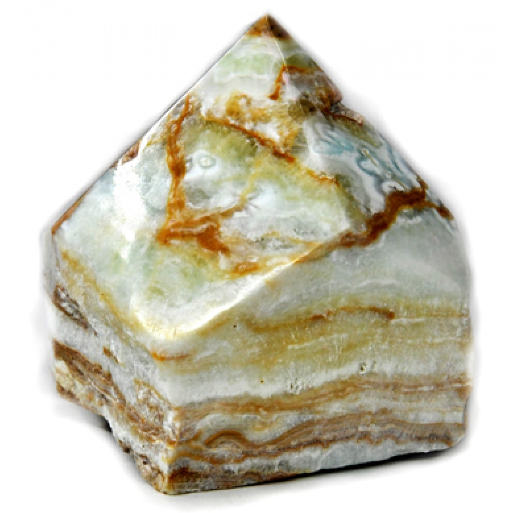 Caribbean Top Polished Calcite Point - New Discovery