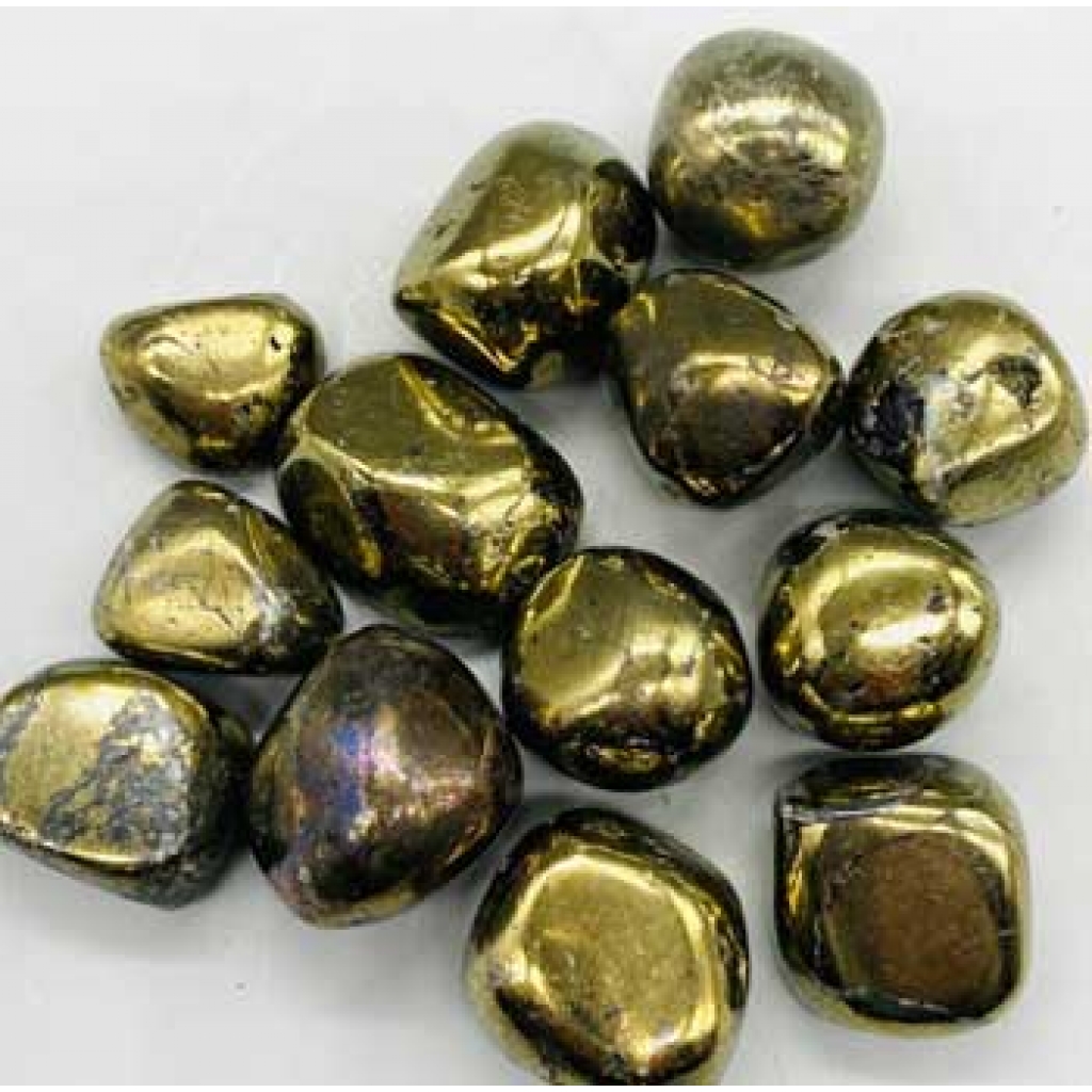 1 lb Chalcopyrite Tumbled Stones