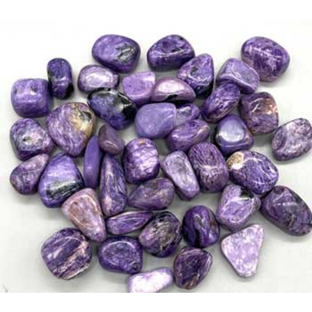 1 lb Tumbled Charoite Stones from Russia