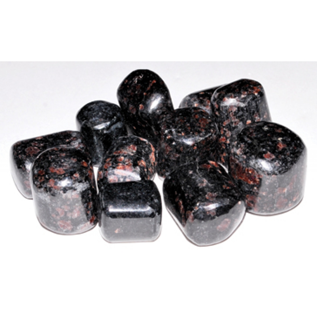 1 lb Garnet and Boitite Tumbled Stones - Healing Crystals