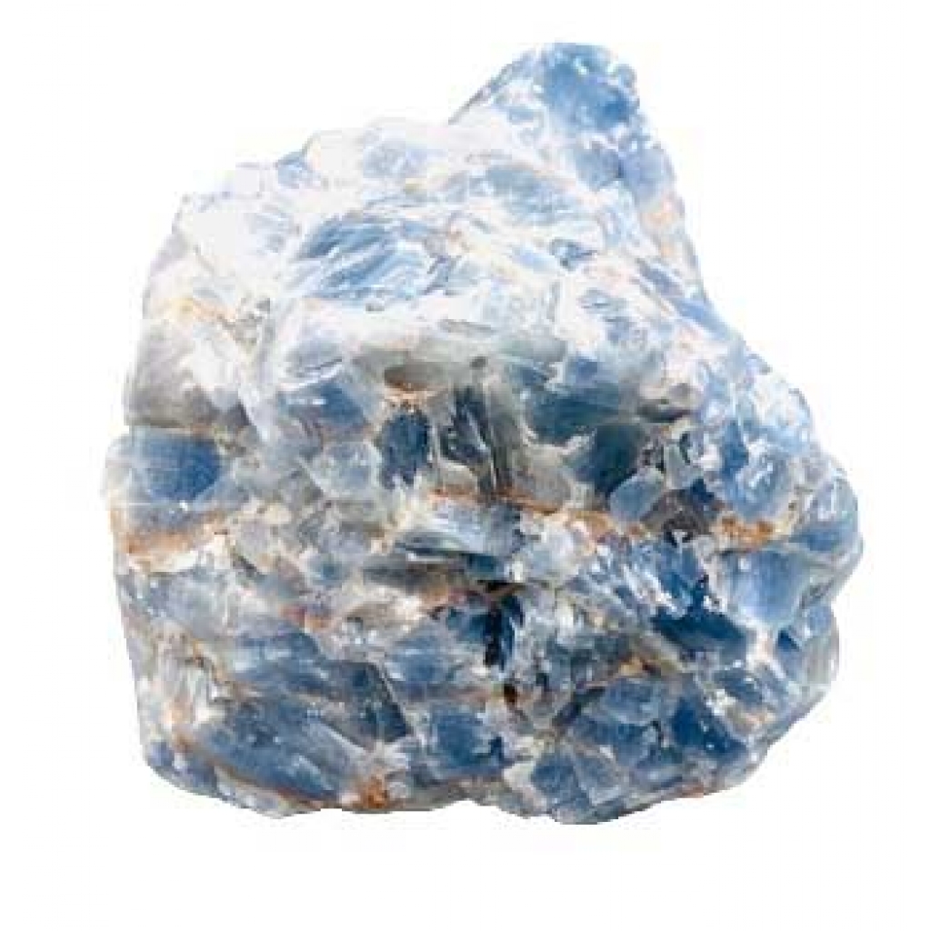 1.5-2.5 lbs Blue Calcite Untumbled Stones