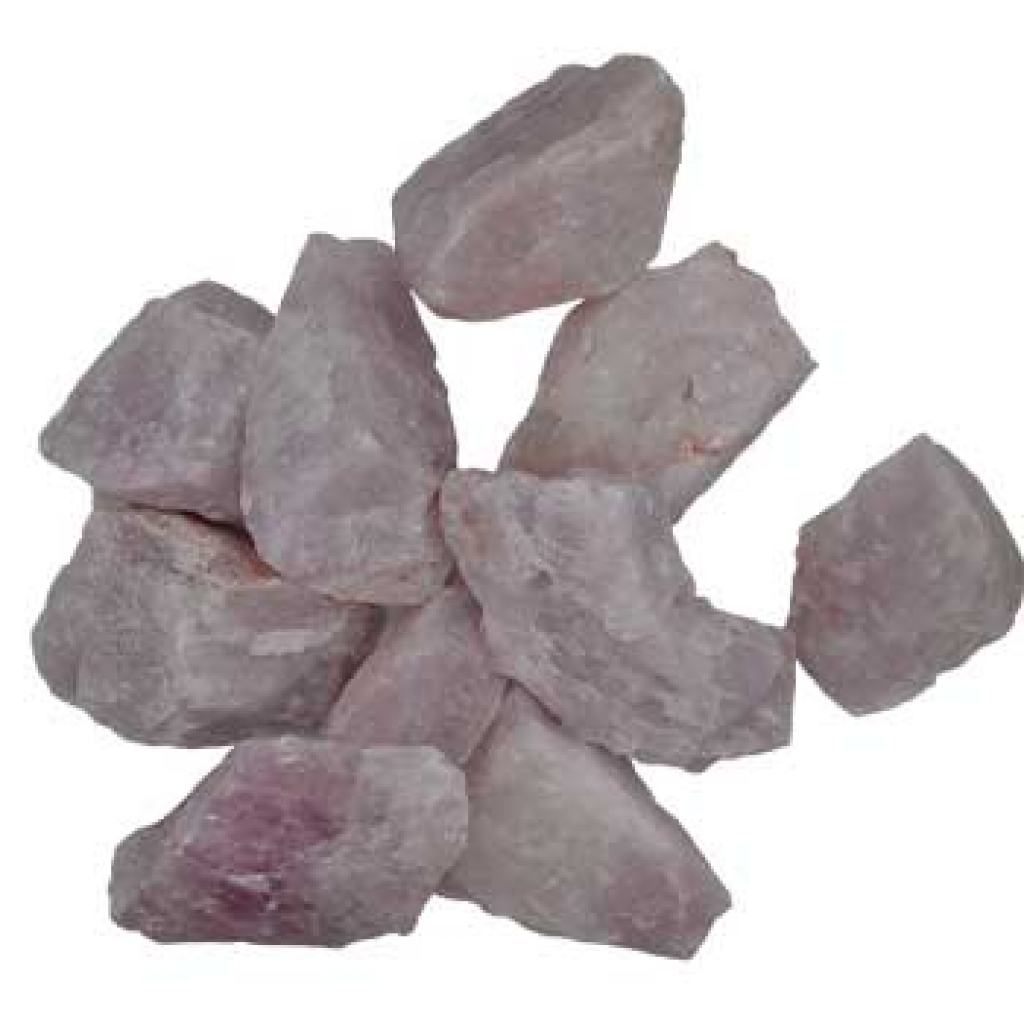 5kg Lavender Quartz Untumbled Pieces for Healing Energy