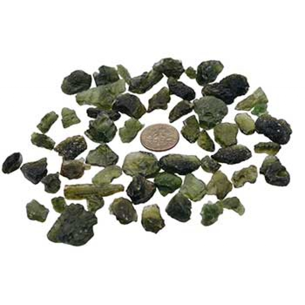 Raw Moldavite: 50g of Rare Transformation Stone