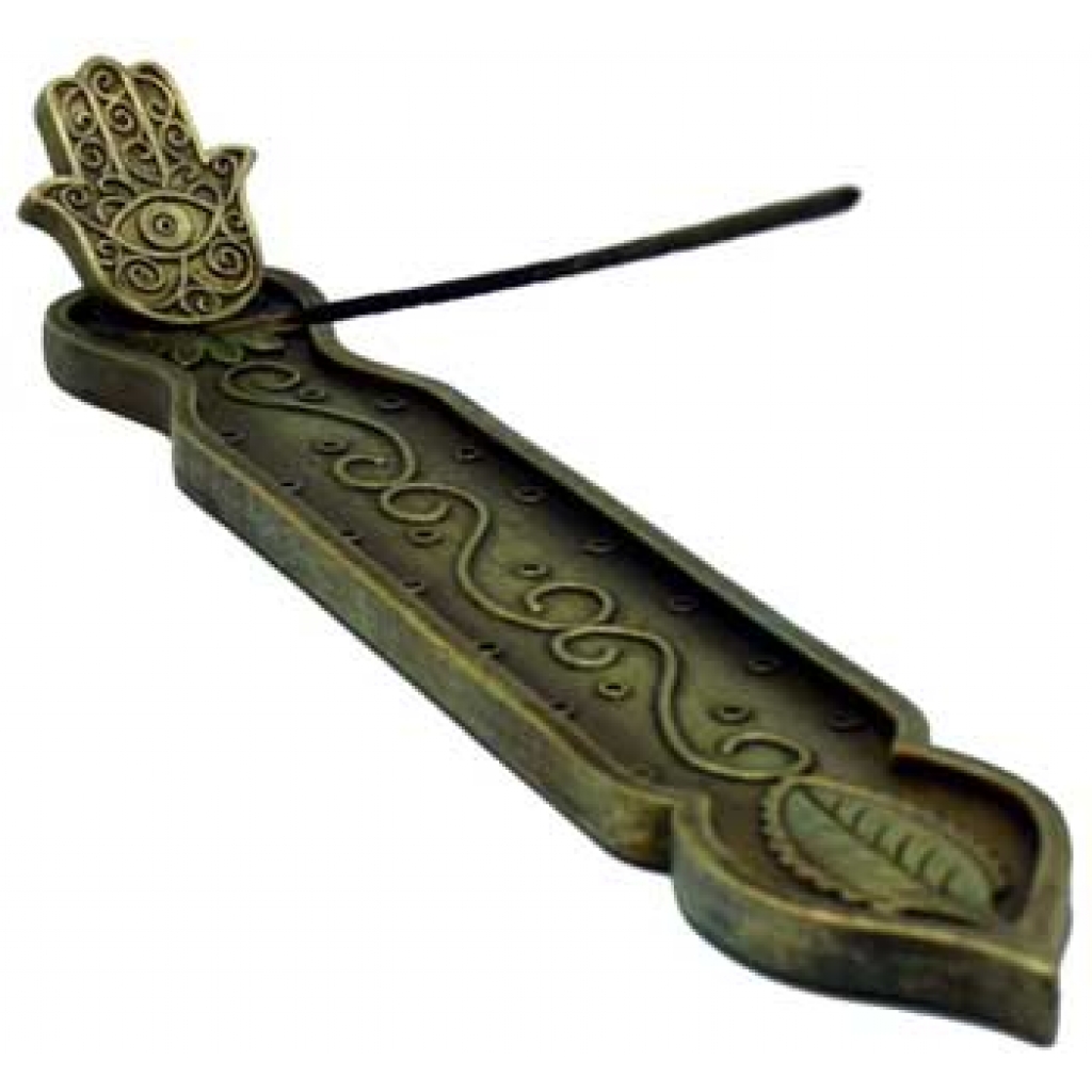 Hamsa Hand Ash Holder - Unique Incense Accessory