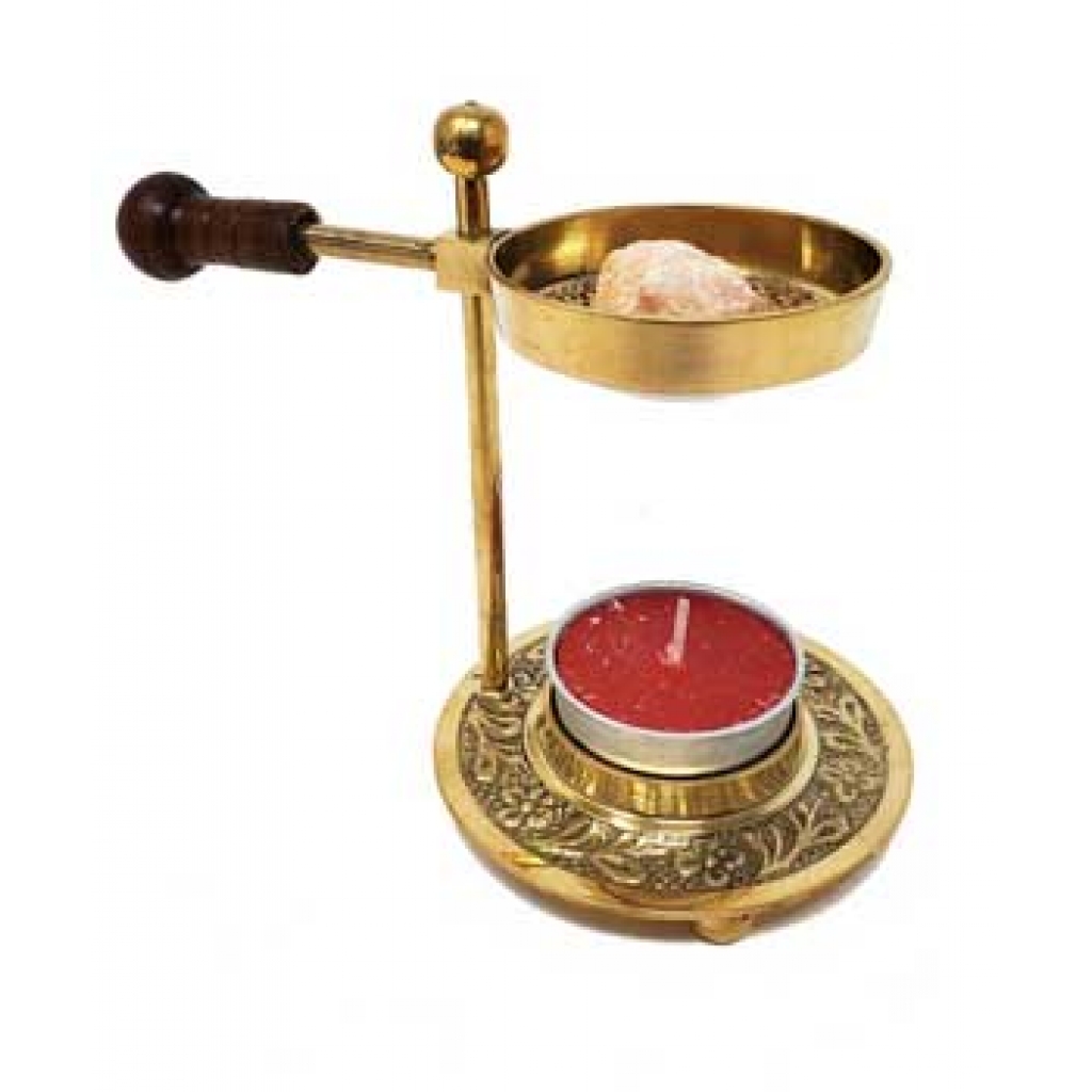 Brass Adjustable Resin Burner - 4