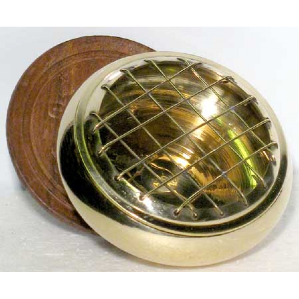 Brass Screen Incense Burner - 3