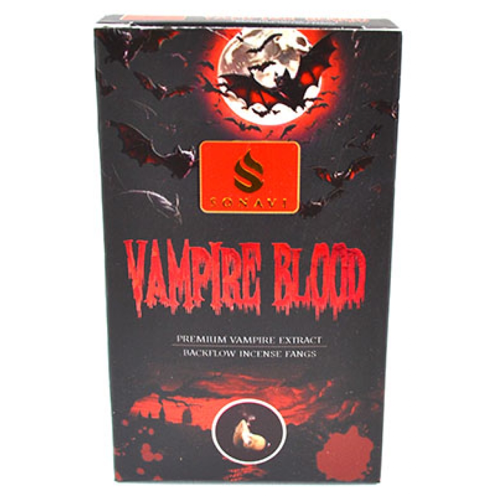 Premium Vampire Blood Backflow Incense Cones - 10 Pack